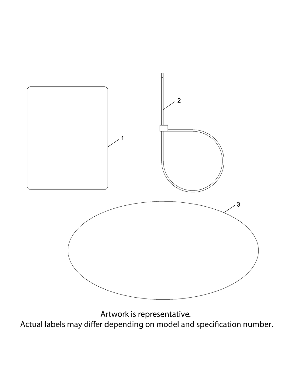 Kohler Kt730-3012 Labels Diagram and Parts List for RZT-L42KH (17BRCACS009-17BRCACS010)(2015) Cub Cadet Lawn Tractor